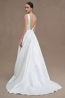Wtoo by Watters Jaya V-Neck Taffeta A-Line Wedding Gown