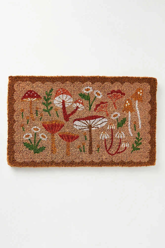 Mushrooms Doormat