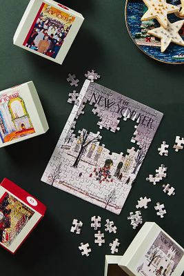 The New Yorker Puzzle Advent Calendar By Anthropologie in Red