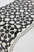 Moroccan Waterfall Inlay Console Table