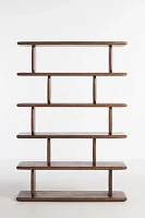 Kalle Sculptural Five-Tier Bookshelf