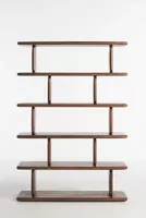 Kalle Sculptural Five-Tier Bookshelf