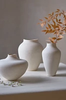 Organic Ceramic Vase, Tall Neutral