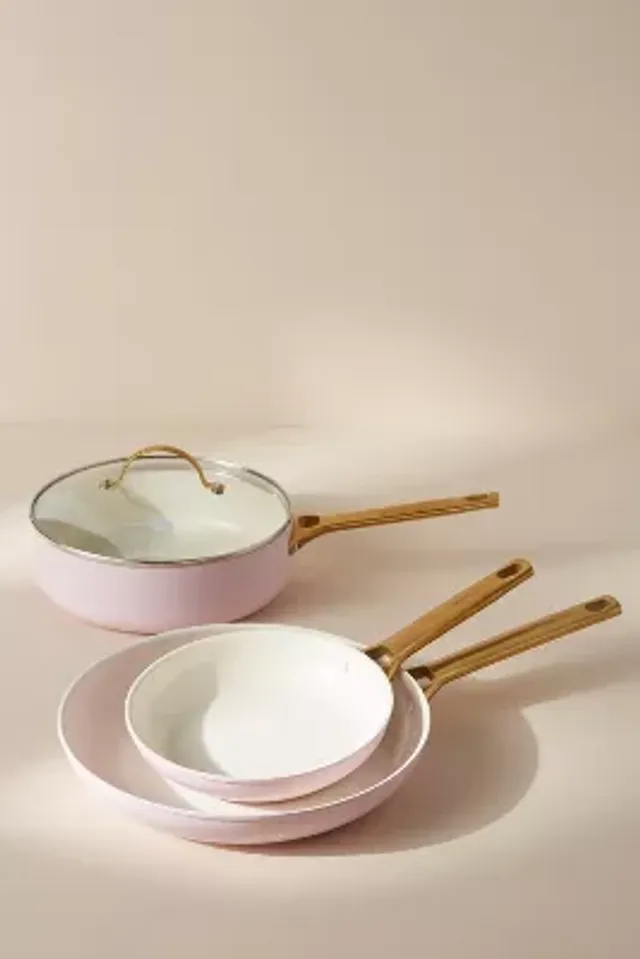 GreenPan™ Stanley Tucci™ Ceramic Nonstick 4-Piece Fry Pan Set