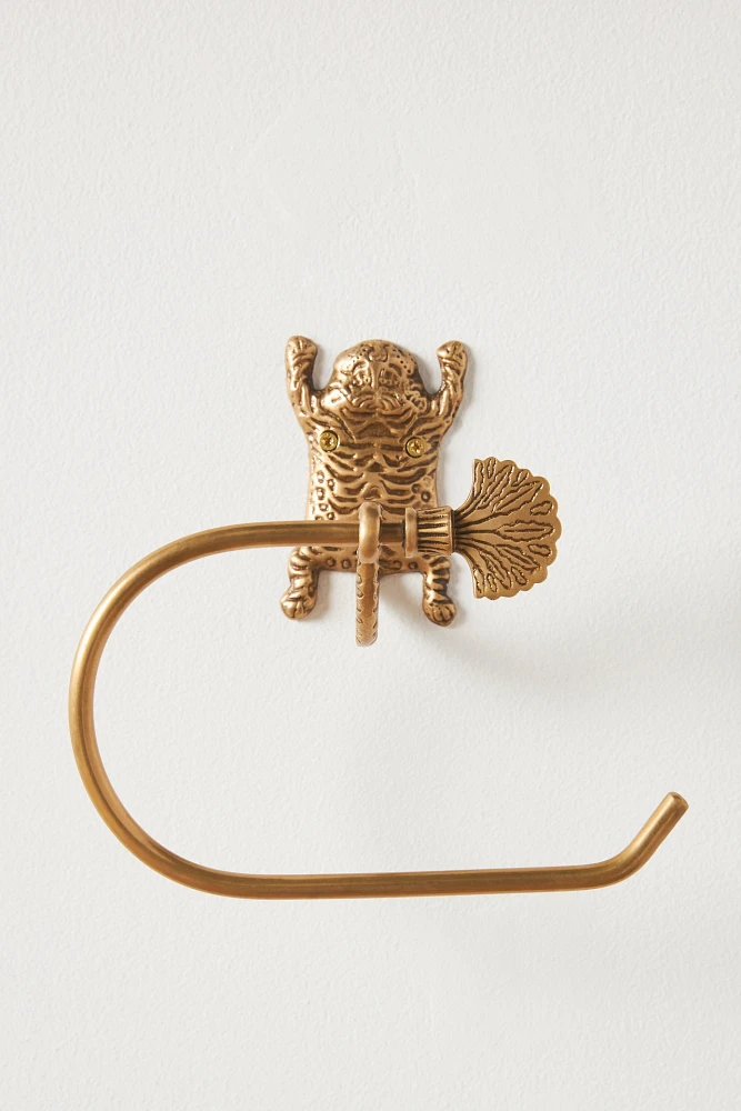 Tibetan Tiger Toilet Paper Holder