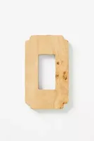 Zaha Burl Switch Plate