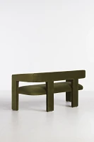 Valencia Velvet Effie Dining Bench