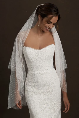 Twigs & Honey Point D'Esprit Veil