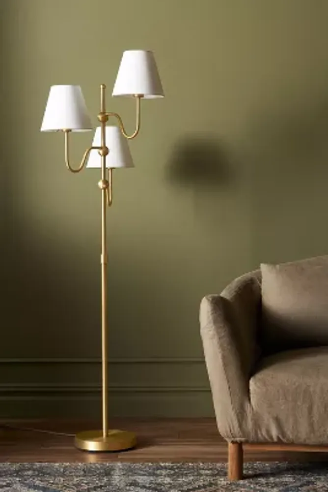 Amber Lewis for Anthropologie Triple Floor Lamp