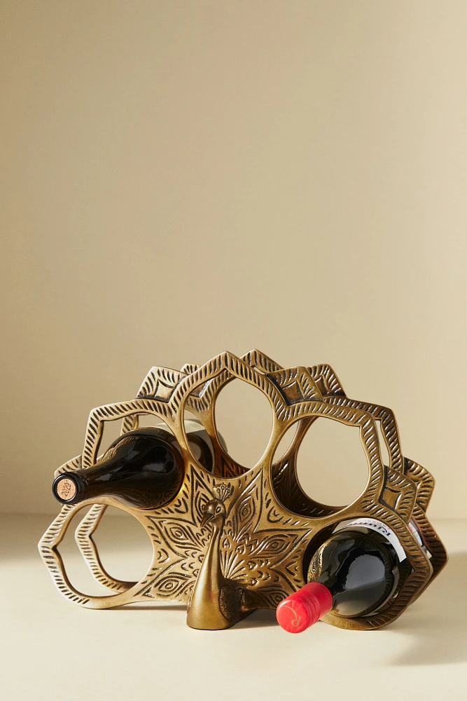 Pavo Wine Bottle Holder