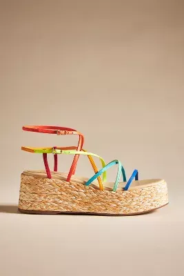 Larroudé Naomi Platform Sandals