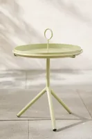 Colorful Iron Side Table with Tray Top