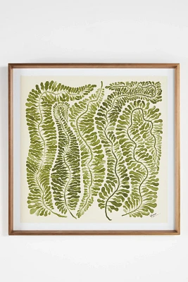 Crowded Ferns 2 Wall Art