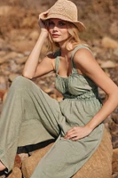 The Simona Scoop-Neck Jumpsuit by Celandine