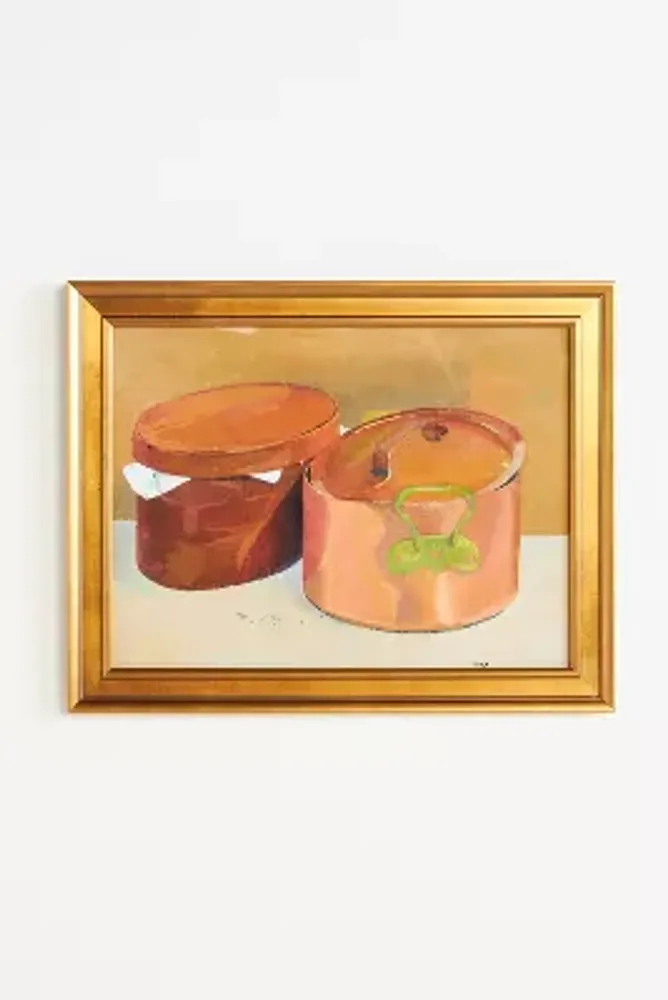 Copper Pot, Box Wall Art