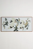 Dawn Flock Wall Art