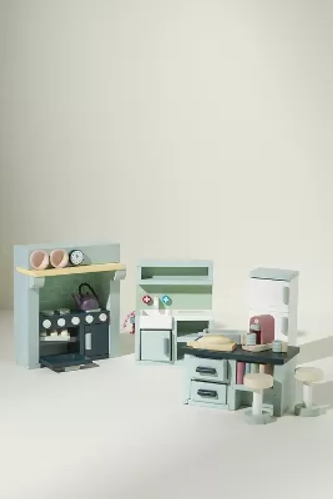 Dollhouse Kitchen Furniture Set