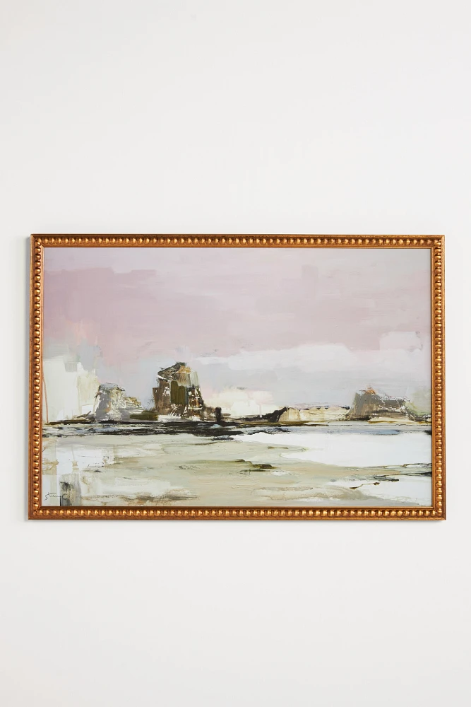 Mauve Sky Coastal Wall Art