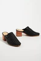 Nisolo All-Day Woven Heeled Mules