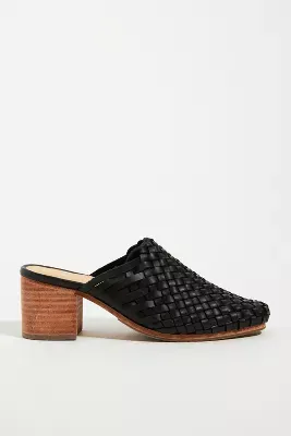 Nisolo All-Day Woven Heeled Mules