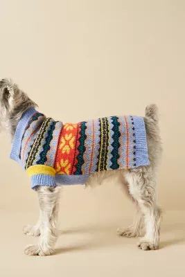 WARE of the Dog Fairisle Floral Sweater