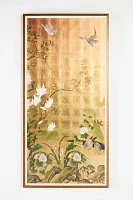 Golden Chinoiserie Wall Art