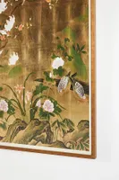 Golden Chinoiserie Wall Art