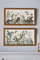 Hidden the Garden Diptych Wall Art