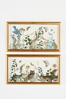 Hidden the Garden Diptych Wall Art