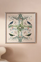 Dimensional Birds and Flowers Wall Art