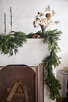 Fresh Noble Fir + Golden Juniper Garland