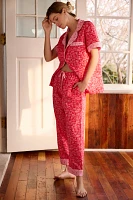 BedHead PJs Duchess Short Sleeve Classic Woven PJ Set