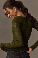 Hanky Panky Signature Lace Long-Sleeve Top