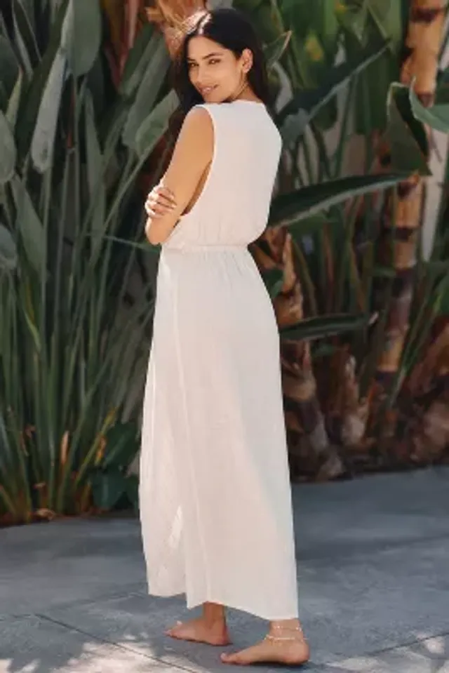LSPACE Santorini Cover-Up Midi Dress