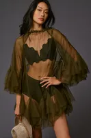 By Anthropologie Mini Tulle Layer