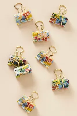 Rifle Paper Co. Margaux Binder Clips