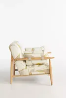 Linen Embroidered Kershaw Chair
