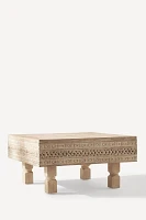 Carved Ezana Coffee Table