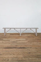 Trestle Teak Bench