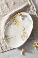 Floral Bunch Ceramic Serving Platter