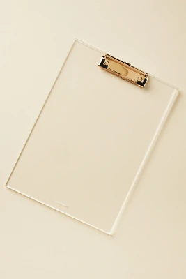 Acrylic Clipboard