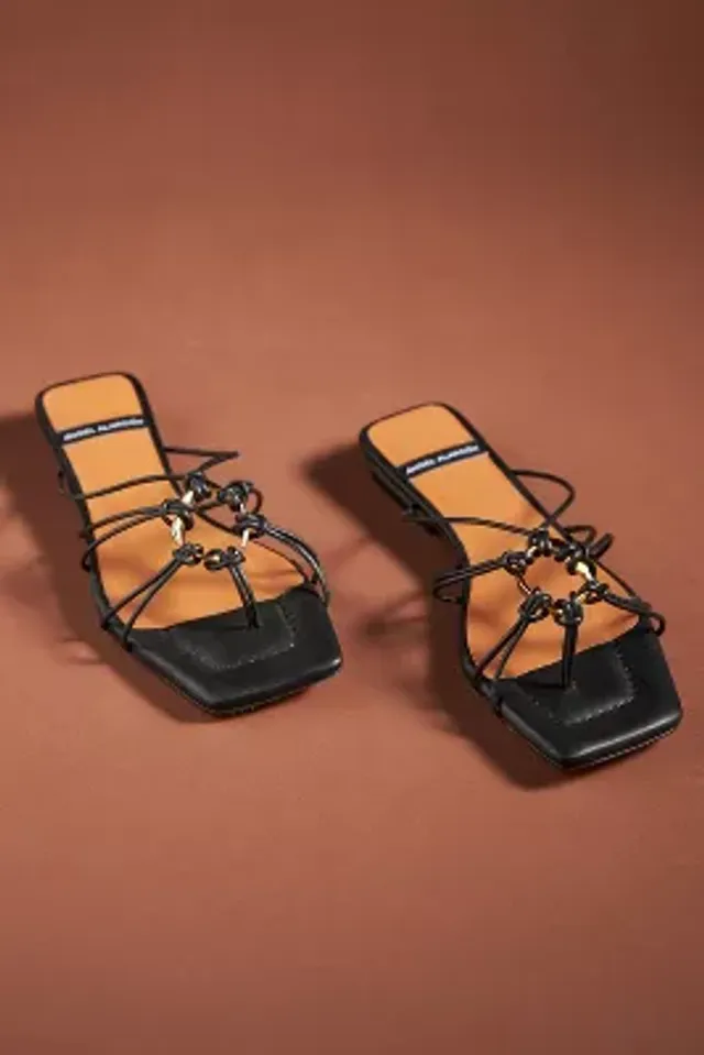 By Anthropologie Strappy Thong Sandals