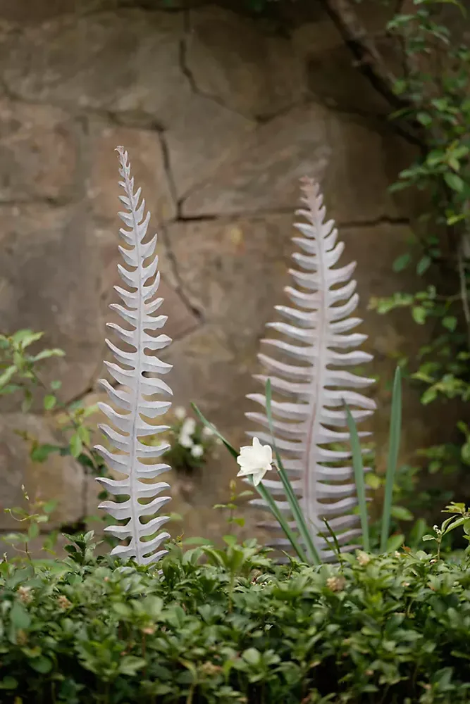 Fern Frond Iron Stake