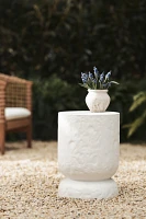 Lucia Plaster Side Table