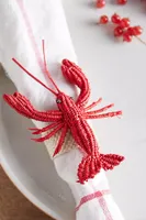 Lobster Palm Fiber Napkin Ring