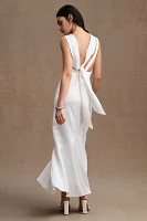 Significant Other Lana Cowl-Neck Satin Gown