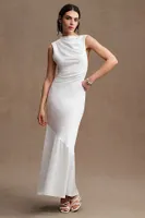 Significant Other Lana Cowl-Neck Satin Gown