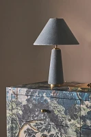 Lulu Velvet Table Lamp