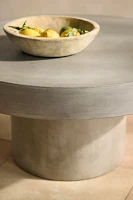 Concrete Pedestal Coffee Table