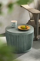 Ridge Concrete Side Table